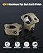 CVLIFE 1 inch Dovetail Scope Rings Mount for 3/8