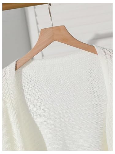 SOLY HUX Girl's Open Front Cardigan Sweater Long Sleeve Knit Crop Bolero Shrugs Outerwear3