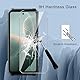 LYZXMY Schutzfolie für Blackview Oscal Marine 1 [2 Stück] Schutzglas Glas Folie Displayschutzfolie Hartglas Gehärtetem Film Displayschutz für Blackview Oscal Marine 1 (6.56)
