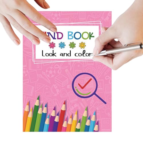 Livre de coloriage dessin animé pour enfants et ados format voyage