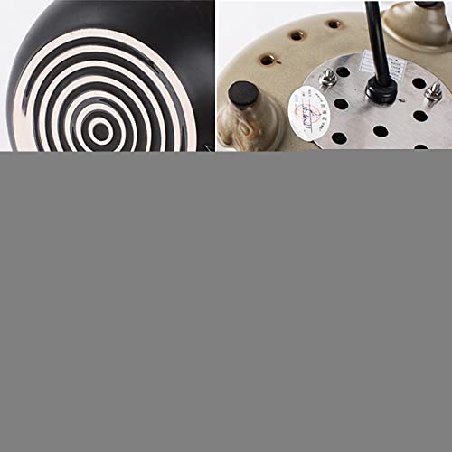 Hervidor eléctrico de cerámica 3900ml/6500ml 500w botón giratorio miniatura 2