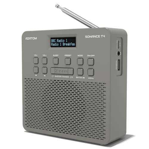 AZATOM Sonance T4 Portable Radio with Bluetooth