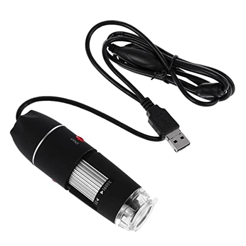 Microscope 1600X Camera 8LED USB Digital Microscope Magnification with Stand