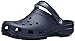Crocs unisex adult Classic | Water Shoes Comfortable Slip on Shoes Clog, Navy, 6 Women 4 Men US