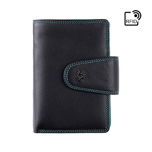 Visconti Sp31 Soft Leather Multi Colored Bifold Wallet #TOP2
