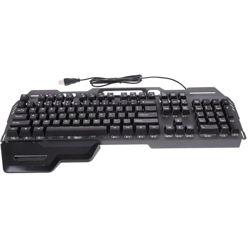 Clavier de bureau ergonomique USB idéal pour travailler et jouer confortablement le soir