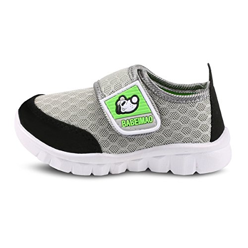 Myekat Toddler Shoes Baby Sneaker Shoes For Boys Girls Kids Breathable Mesh Lightweight Cute Athletic Running Walking Casual Shoes(7 Toddler,Grey) #TOP1