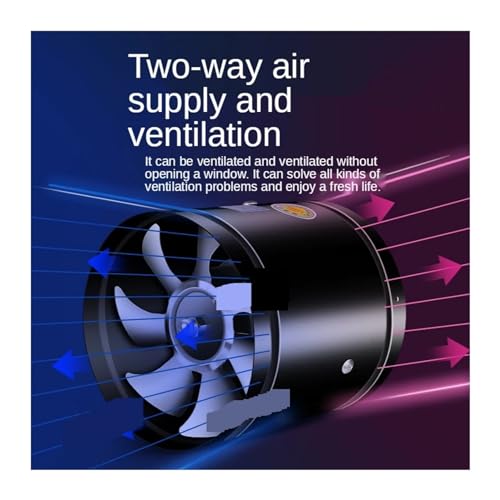 Extracteur d'air 150mm pour conduit afin de stopper les odeurs