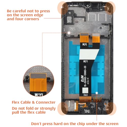 Image of Original for Samsung Galaxy A14 5G LCD Screen Replacement with Frame SM-A146B /DS SM-A146P /DS SM-A146U1 /DS 6.6 inch Display Replacement Screen Touch Digitizer Assembly Repair Kit Included