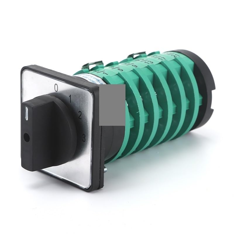 KDHC-32/6X3-6 32 A 690 V, 24 tornillos Interruptor de conmutación soldadura ajustable eléctrico, 6 polos, 4 posiciones 0-3 Controls Switches