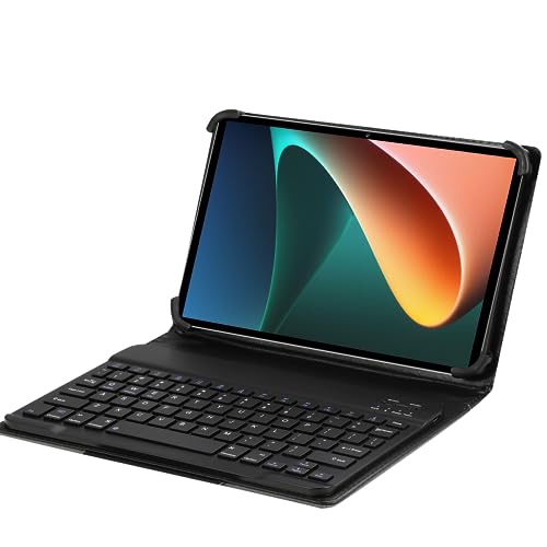 Xixaomiro 3 em 1 Tablet, 10.1 Polegada Android 13 Tablet com Teclado/Case/Mouse 1920x1200 2.4GHz Tel