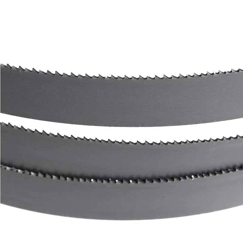 3 hojas de sierra de cinta de 1140 mm, hoja de sierra de cinta bimetálica de 1140 mm, 12,7 x 0,65 mm, 44-7/8", 1/2", 0,025", 6-24 TPI for corte de metal(10-14TP)
