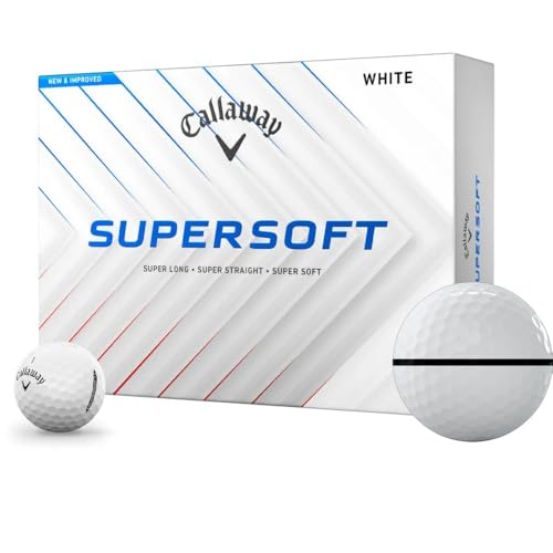 Callaway Golf Supersoft AlignXL Golf Balls - 2025 Model