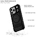 Rokform Rugged Case Compatible with iPhone 17 Pro, Magnetic Cover (Black)