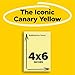 Post-it Super Sticky Lined Notes, 4 Sticky Note Pads, 4 x 6 in., Ideal for Organization in Your Dorm, Home or Office, Canary Yellow