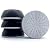 Vmaisi Baby Gate Wall Protector - Protect Walls & Doorways from Pet & Dog Gates - Pressure Mounted Gate Work on Stairs - 4 Pack Wall Cups - Black