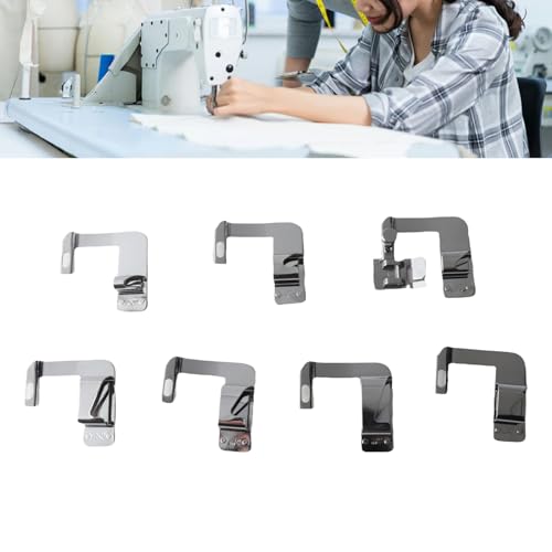 Set de pies para dobladillo enrollado para máquina de coser miniatura 7