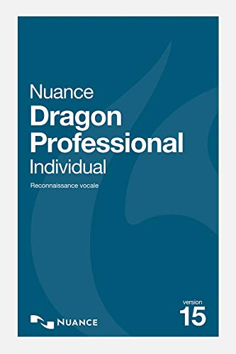 Nuance Dragon Professional Individual 15 - Mise à jour | PC | Code d'activation PC - envoi par email