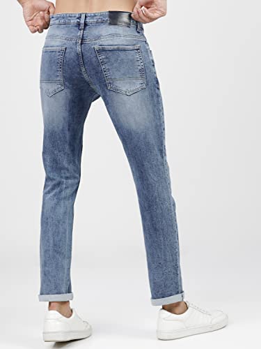 Image of KETCH Mens Blue Slim Fit Jeans