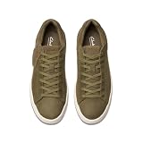 Clarks Courtlite2 Run Mens Olive Nubuck, 8.5