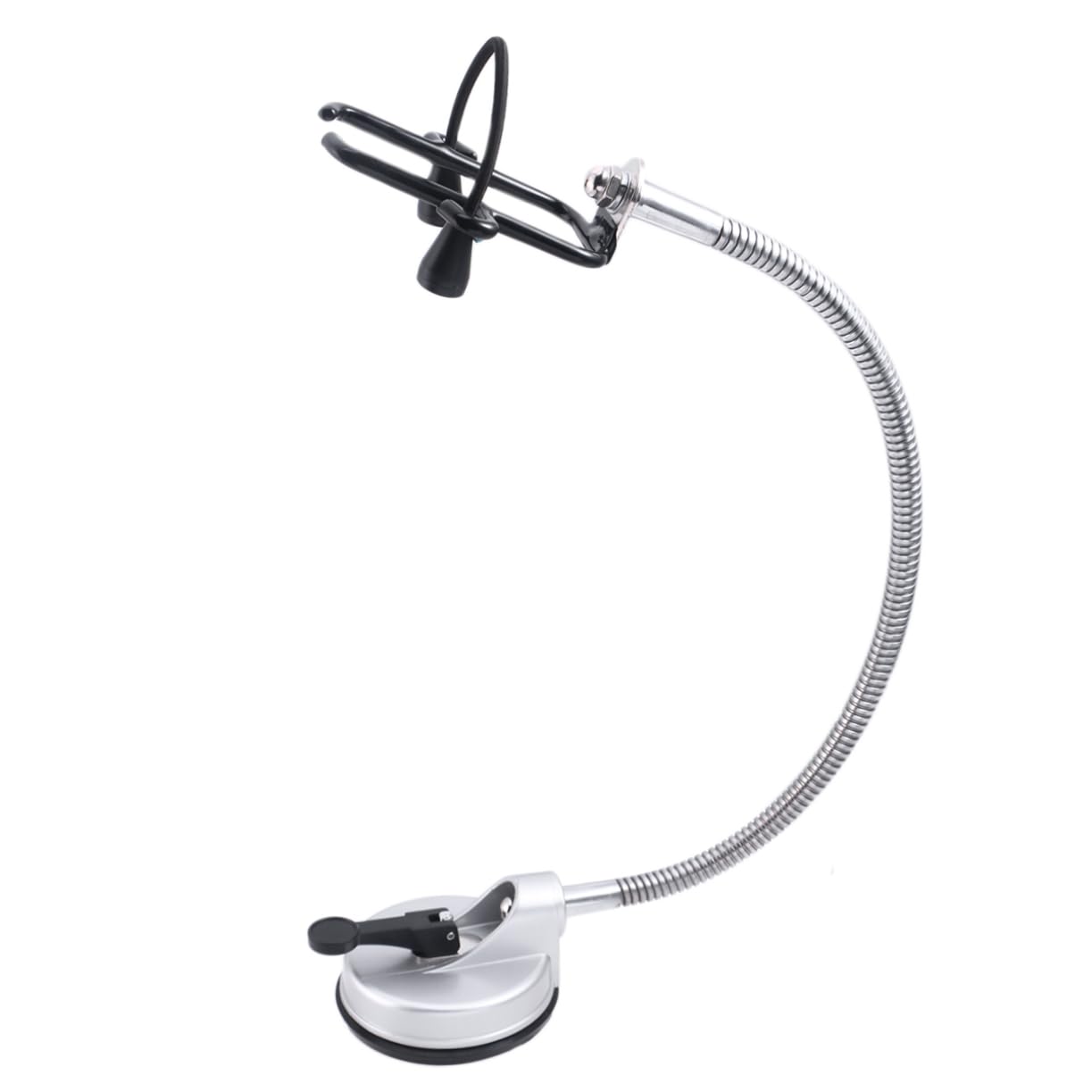 Cabilock Supporto Per Asciugacapelli Parete Portatile in Ferro e Gomma Regolabile Antiruggine Capacità Carico Montaggio Senza Viti Per Bagno o Toilette