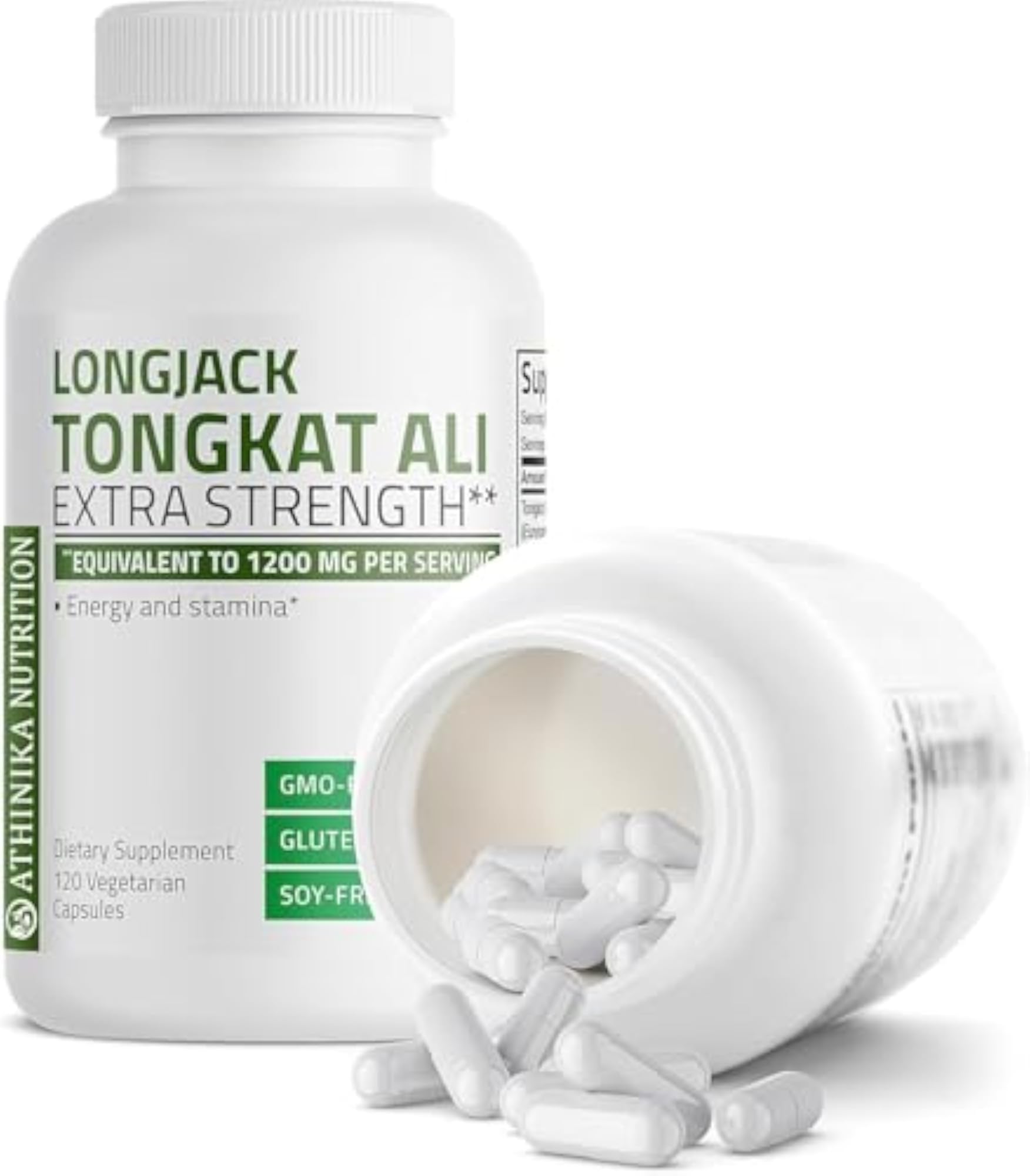 Longjack Tongkat Ali Extra Strength, 120 Vegetarian Capsules