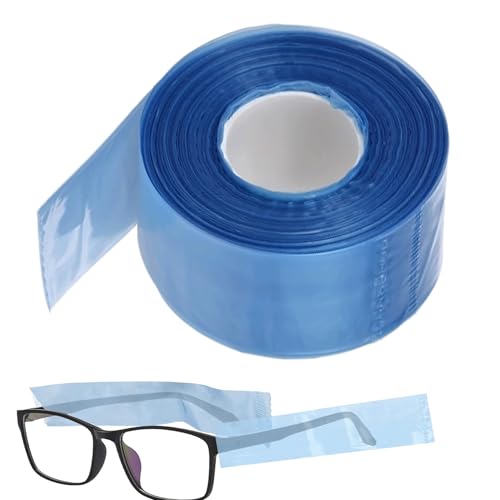 200 Stück Einweg Brillenbügelschutz Brillenbügel Überzug Schutzabdeckung Brillenschutz für Bügel Blau Brillenschutz Professional Brillenbügelschutz Brillenbügelschoner Brille Beine Abdeckung