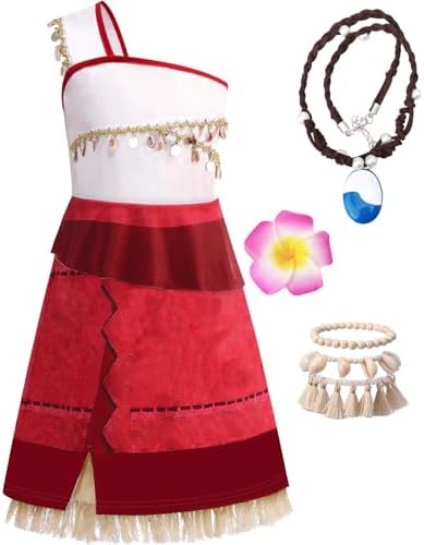 Princess Costume for Girls Ocean Adventure,Princess Dress Up for Kids,Halloween Costume Birthday Gifts