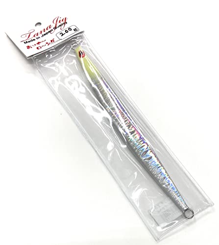 ▼タナジグ あいやーじぐロング 200g TANAJIG【1】 03ウェーブシルバーグローヘッド 200g 1枚目