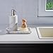 Cork & Mill Marble Tray for Bathroom Countertop, Kitchen Counter, or Catchall - 8 3/4