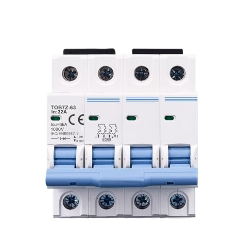 Disjoncteur MCB 4P 1000V DC 25A photovoltaïque solaire pour coffret électrique de courant continu