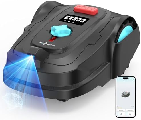 YARDCARE M800Plus Robot Cortacésped sin Cable Perimetral, Posicio...