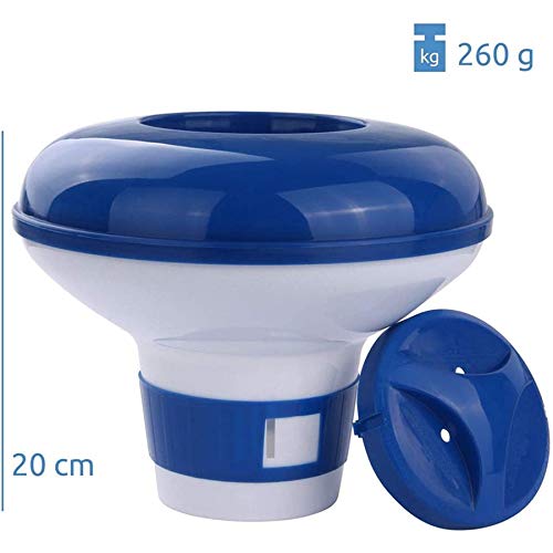 Set per la pulizia della piscina, set da 6 pezzi per la pulizia della piscina con , retino, , galleggiante, dosatore sottovuoto per pavimenti