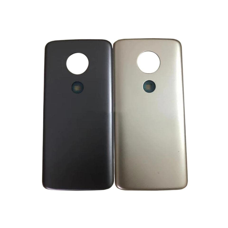 SHOWGOOD - Funda de batería trasera para Motorola Moto E5 con botón lateral, piezas de reparación para Motorola Moto E5, cubierta trasera de batería de teléfono (dorado)