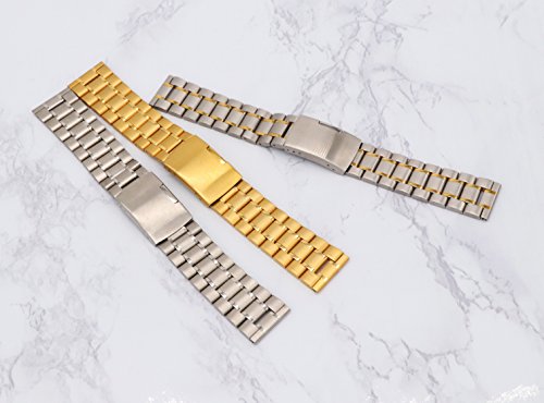 Cinghia di ricambio in metallo 24mm degli uomini