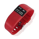 billowing mitral Billow XSB70R Pulsera de Actividad BT4.0 Roja