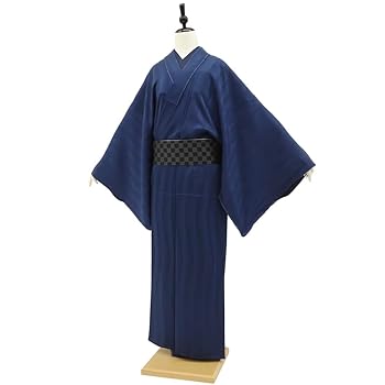 Amazon.co.jp: 男物 紳士 色無地 着物 単衣 正絹 コシノジュンコ