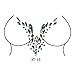 Produktbild 5pcs New Sexy Brust Kristallharz Bohrer Tattoo Aufkleber Bar Musik Festival Strass Tattoo Aufkleber Karneval Party Brustdekoration-MP176T15