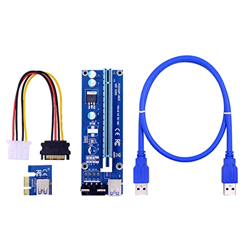 CEKGDB 10.0pcs Ver006S PCI-E 1X 16�{�̃��C�U�[�J�[�h�� PCIE.�G�N�X�e���_�[100cm 60cm 30cm USB 3.0�P�[�u�� sat 4�s���d���R�[�h�� g(0.6M)