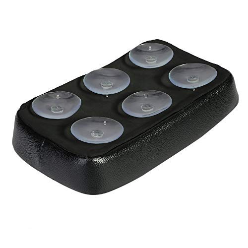 BRAUTO Motorrad Sozius Sitzpad mit 6 Saugnapf Kissen Sofa Beifahrer Sitz für Harley Motorrad Dyna Sportster