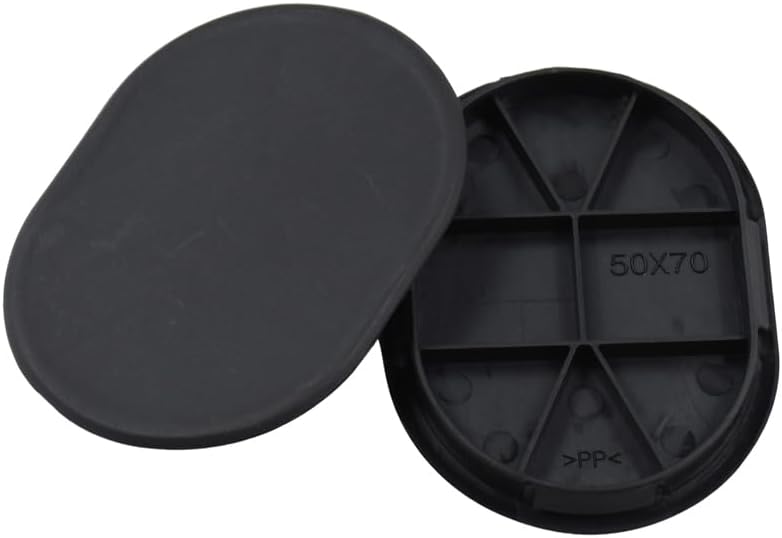 Tampão de borracha da caçamba Quueparts para Dodge Ram e Jeep Gladiator – 2 unidades