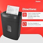 Staples Shredder Lubricant Lubricating Sheets 24/pk