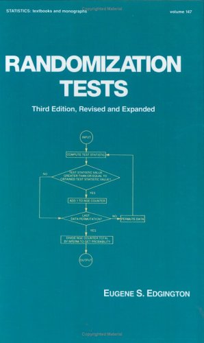 Amazon.com: Randomization Tests: 9780824796693: Edgington, Eugene: Books