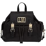 Love Moschino damen lm plaque Rucksack nero