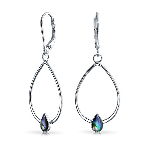 Boucles d'oreilles lune argent .925 anti-perte à fermoir levier