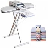 ✔【Große Bedienfläche】Dieses große Dampfbügeleisen für den gewerblichen Gebrauch verfügt über eine 800 x 310 mm/650 x 240 mm breite Bedienfläche und bietet damit eine 16-mal größere Bügelfläche als andere Bügeleisen. So können Sie auch große Kleidungsstücke wie Tischdecken und Vorhänge bügeln. Außerdem können Sie mehrere Stoffe gleichzeitig bügeln und so die Effizienz verdoppeln.