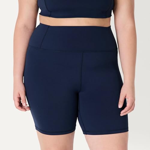 Image of Amazon Essentials Women's Active FormFlex Buttery Soft High Waist Biker Shorts