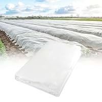 Vaktop Wintervlies für Pflanzen Frostschutz, Vlies Pflanzen Winter Wasserdurchlässig, Pflanzenvlies Winterschutz 2 x 5m, Gartenvlies Frostschutz Weiß zum Schutz vor Frost, Schädlingen, Vögeln