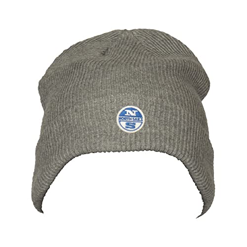 NORTH SAILS Beanie en coton pour homme noir bonnet d'hiver classique