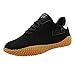 Produktbild FeiBeauty Herrne Mode Wildleder Fitnessschuhe Straßenlaufschuhe Freizeit Flache Plattform Laufschuh Rutschfester Atmungsaktive Licht Sneaker Sport Fitness Turnschuhe 39-44